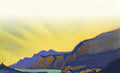 Nicholas Roerich himalayas turquoise lake 1936 Art A4 Photo Print