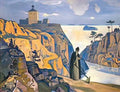 Nicholas Roerich holy lake 1917 Art A4 Photo Print