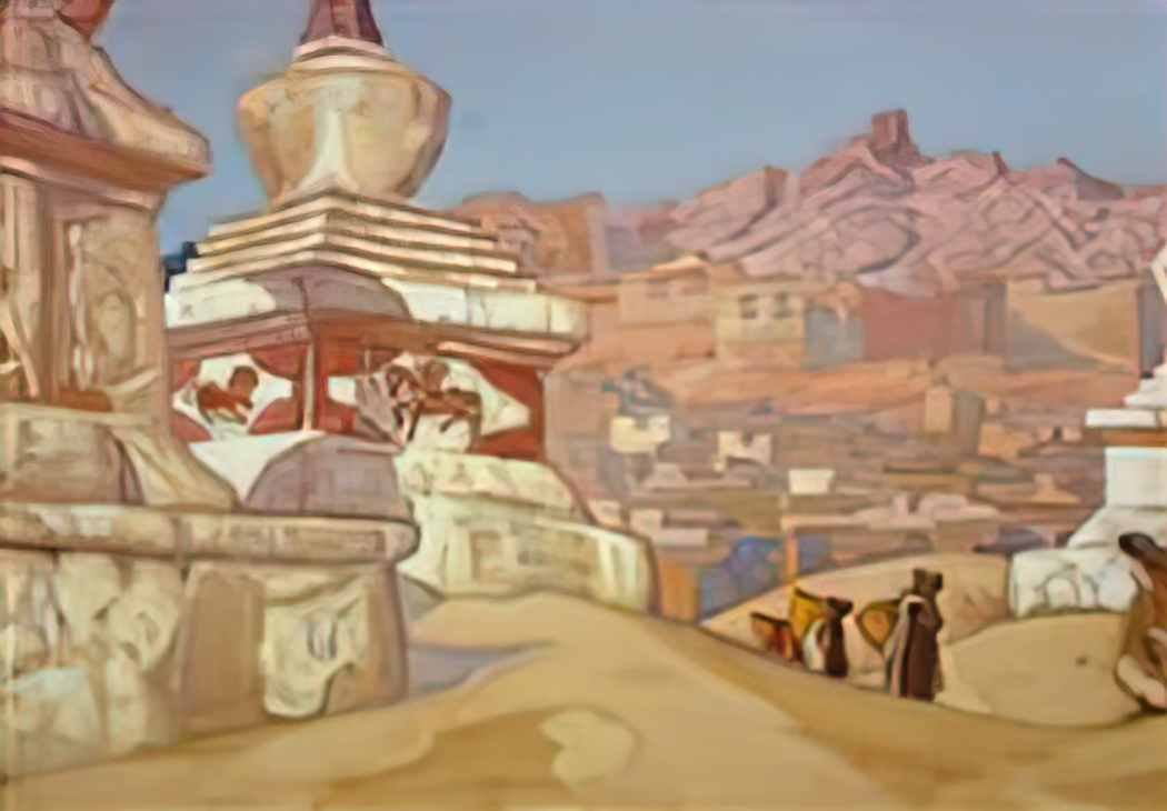 Nicholas Roerich horse of happyness Art A4 Photo Print