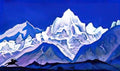 Nicholas Roerich hunting 1937 Art A4 Photo Print