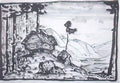 Nicholas Roerich hut in the mountains 1912 Art A4 Photo Print