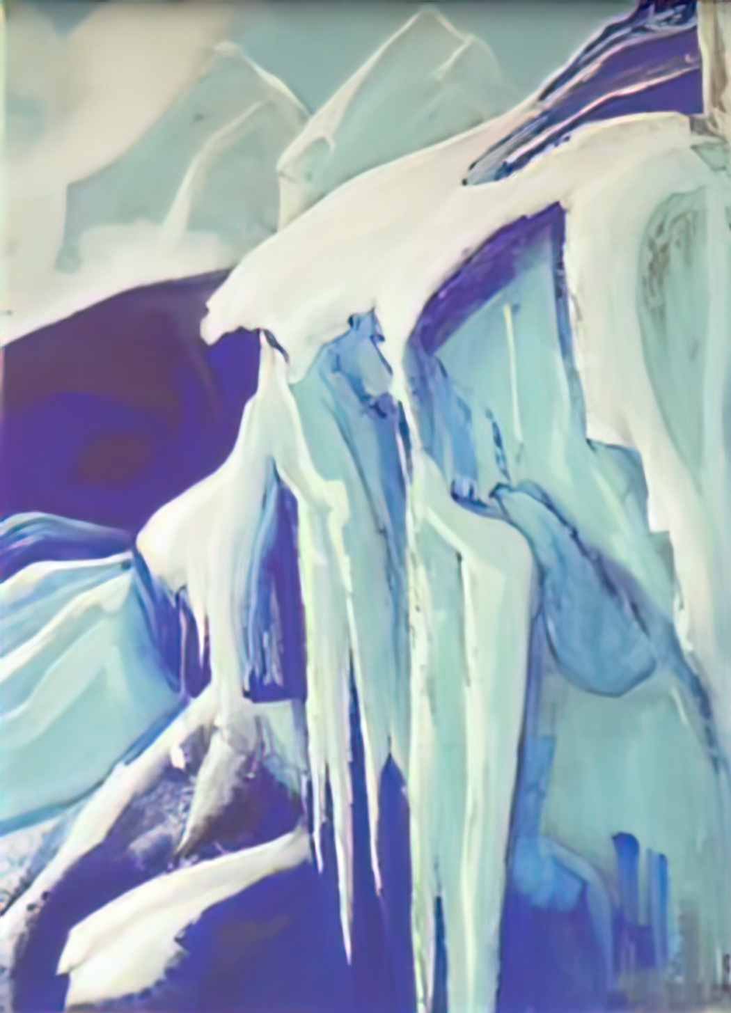 Nicholas Roerich ices 1941 Art A4 Photo Print