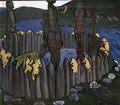 Nicholas Roerich idols 1901 1 Art A4 Photo Print