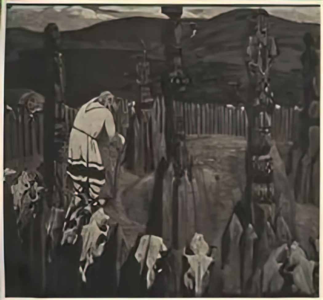 Nicholas Roerich idols 1901 Art A4 Photo Print