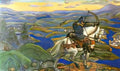 Nicholas Roerich ilya muromets 1910 Art A4 Photo Print