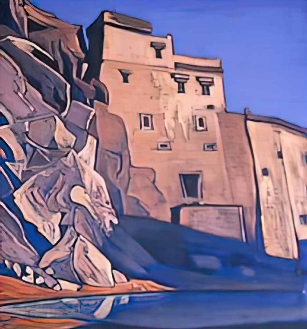 Nicholas Roerich issa pond le Art A4 Photo Print