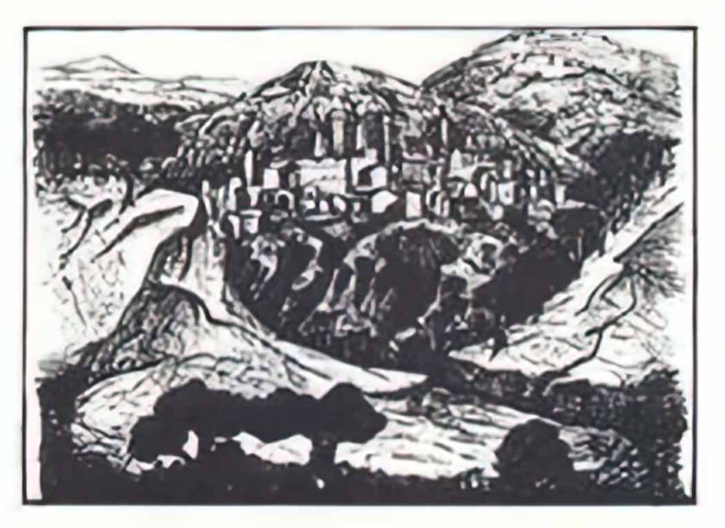 Nicholas Roerich italy 1907 Art A4 Photo Print