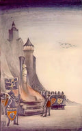 Nicholas Roerich jeanne d arc in the fire 1930 Art A4 Photo Print