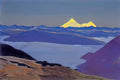 Nicholas Roerich jelep la tibetan frontier 1936 Art A4 Photo Print