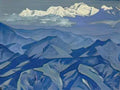 Nicholas Roerich kangchenjunga 1924 Art A4 Photo Print