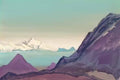 Nicholas Roerich kangchenjunga 1937 1 Art A4 Photo Print