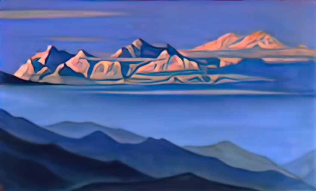 Nicholas Roerich kangchenjunga 1944 Art A4 Photo Print