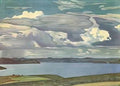 Nicholas Roerich karelia 1918 Art A4 Photo Print
