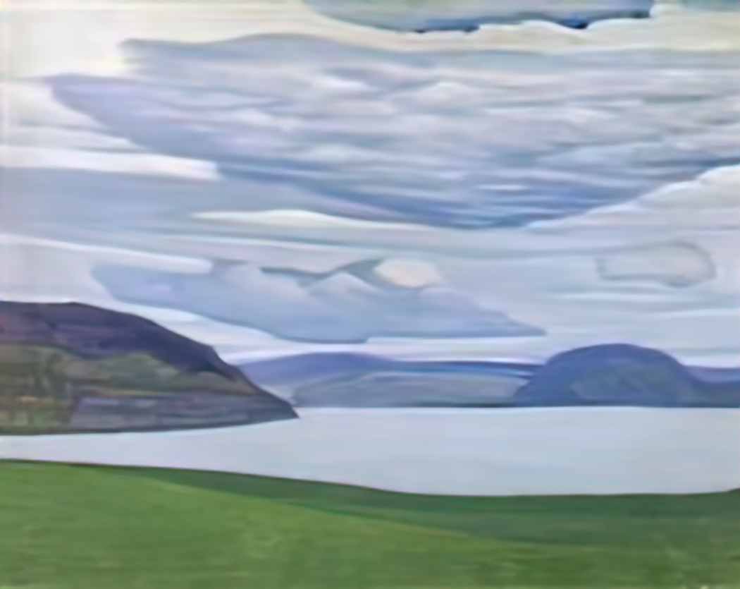Nicholas Roerich karelian landscape Art A4 Photo Print