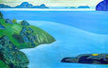 Nicholas Roerich karelian landscape rocky seashore 1917 Art A4 Photo Print