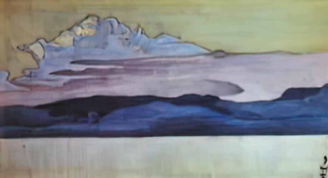 Nicholas Roerich karelian study 1918 1 Art A4 Photo Print