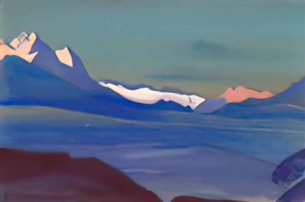 Nicholas Roerich kashmir 1936 Art A4 Photo Print
