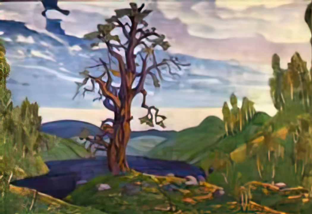 Nicholas Roerich kiss the earth 1912 Art A4 Photo Print