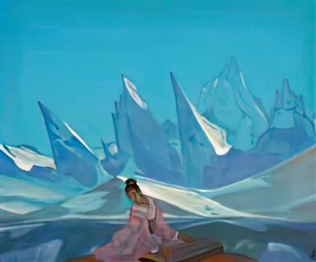 Nicholas Roerich kuan yin 1933 Art A4 Photo Print