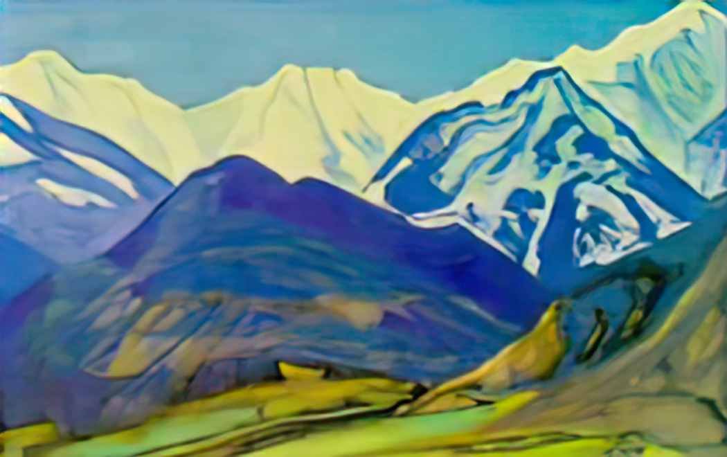 Nicholas Roerich kuluta dobi nulla 1931 Art A4 Photo Print