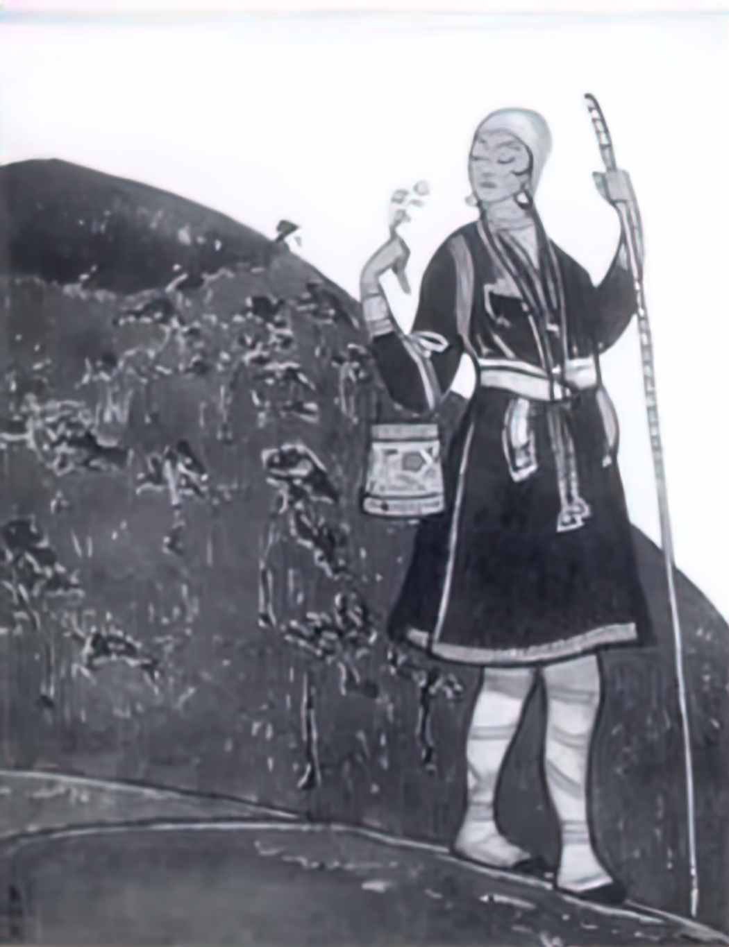 Nicholas Roerich kupava 1920 Art A4 Photo Print
