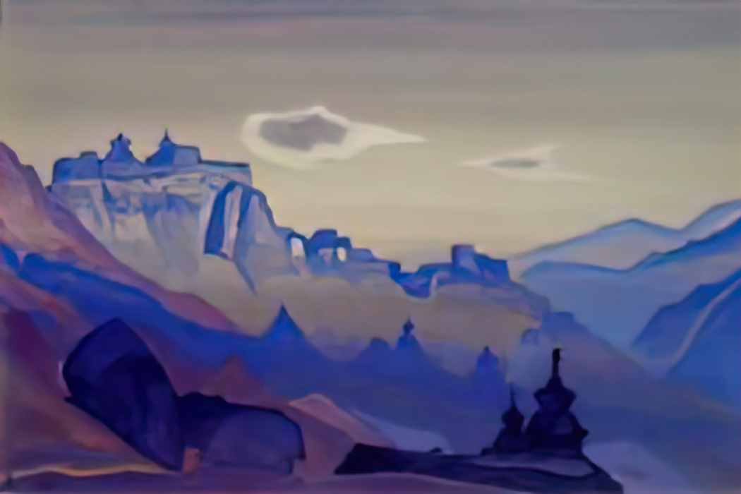 Nicholas Roerich ladakh 1937 Art A4 Photo Print