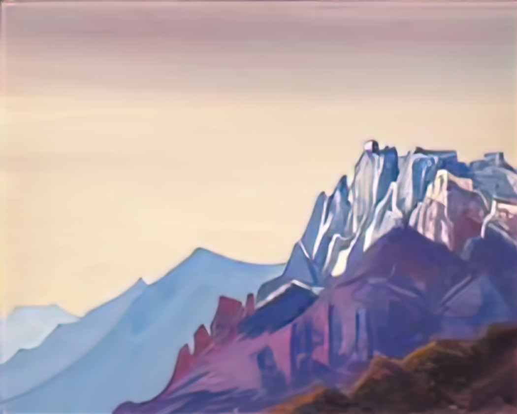 Nicholas Roerich ladakh 4 Art A4 Photo Print