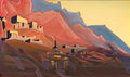 Nicholas Roerich ladakh sunset 1933 Art A4 Photo Print