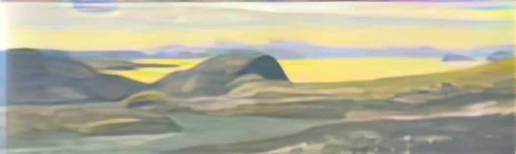 Nicholas Roerich ladoga 1918 Art A4 Photo Print