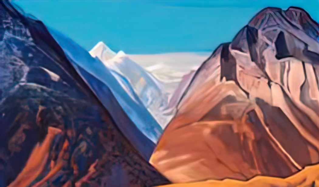 Nicholas Roerich lahaul 1932 1 Art A4 Photo Print