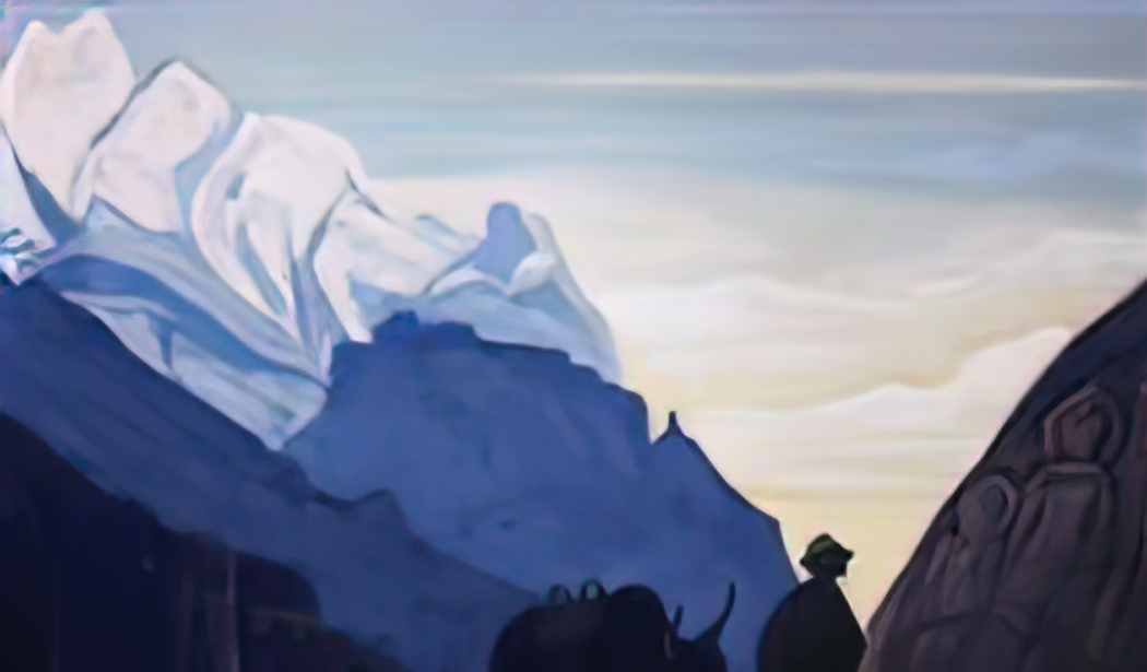 Nicholas Roerich lahaul 1932 Art A4 Photo Print