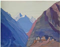 Nicholas Roerich lahaul Art A4 Photo Print
