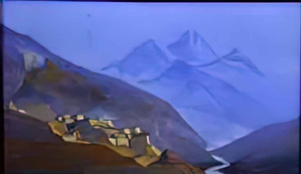 Nicholas Roerich lahaul himalayas 1932 Art A4 Photo Print