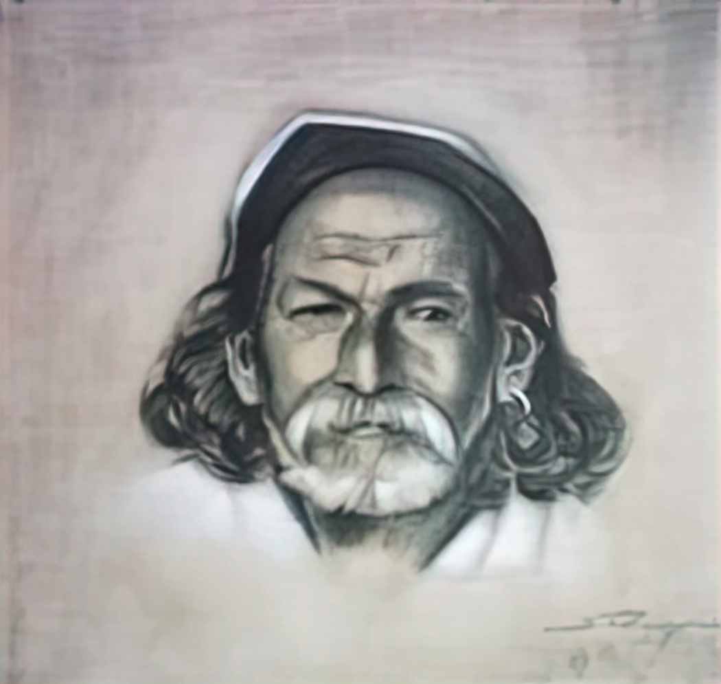 Nicholas Roerich lahor blacksmith from kulu 1937 Art A4 Photo Print