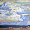 Nicholas Roerich lake 1915 Art A4 Photo Print