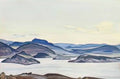 Nicholas Roerich lake hyumpola Art A4 Photo Print