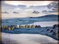 Nicholas Roerich lake village 1915 Art A4 Photo Print