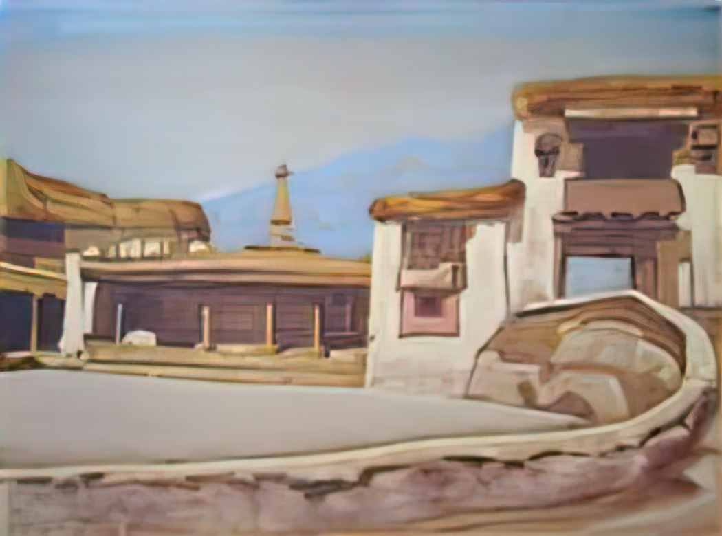 Nicholas Roerich lamayuru 1925 Art A4 Photo Print