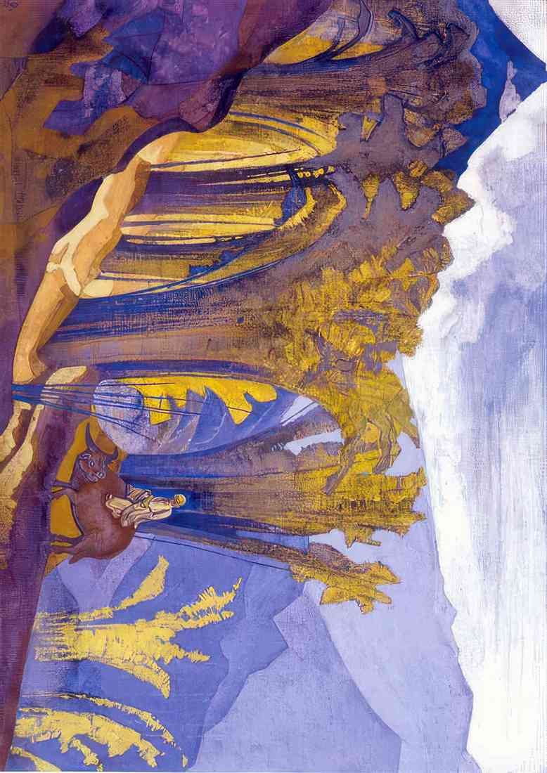 Nicholas Roerich laozi A4 Photo Print
