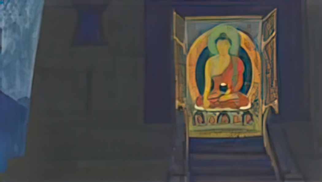 Nicholas Roerich light of asia 1928 Art A4 Photo Print