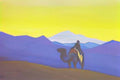 Nicholas Roerich lonely stranger 1931 Art A4 Photo Print