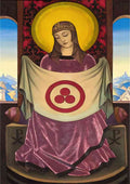 Nicholas Roerich madonna oriflamma A4 Photo Print