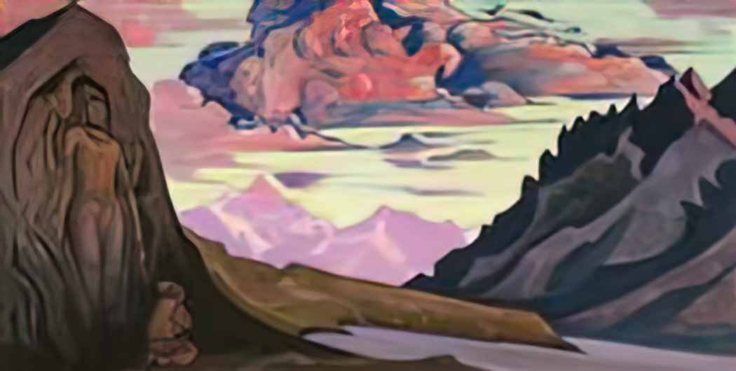 Nicholas Roerich maitreya the conqueror 1926 Art A4 Photo Print