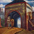 Nicholas Roerich martyr mercurius of smolensk 1918 Art A4 Photo Print