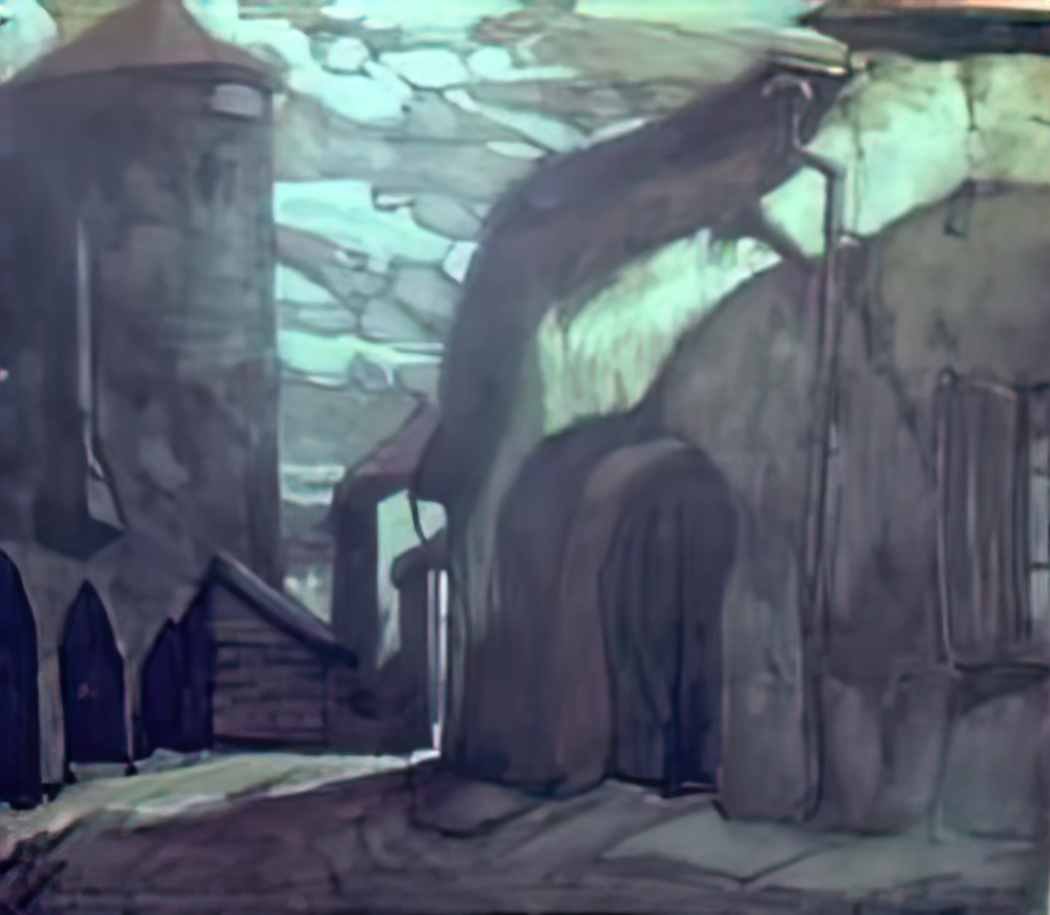 Nicholas Roerich medieval revel 1903 Art A4 Photo Print