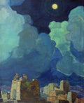 Nicholas Roerich mekheski moon people 1915 2 A4 Photo Print