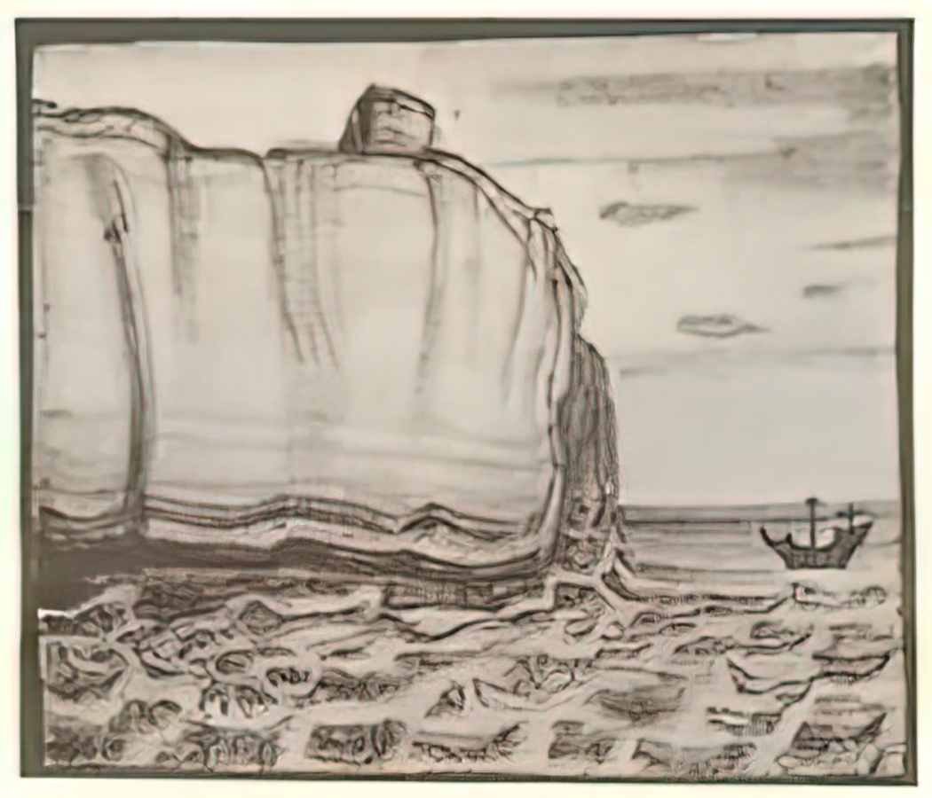 Nicholas Roerich messenger 1915 Art A4 Photo Print