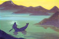 Nicholas Roerich messenger from himalayas 1940 Art A4 Photo Print