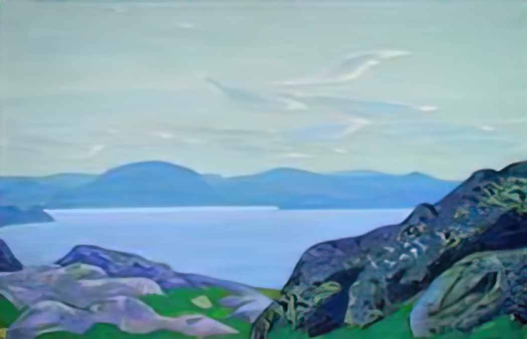 Nicholas Roerich messengers of morning 1917 Art A4 Photo Print