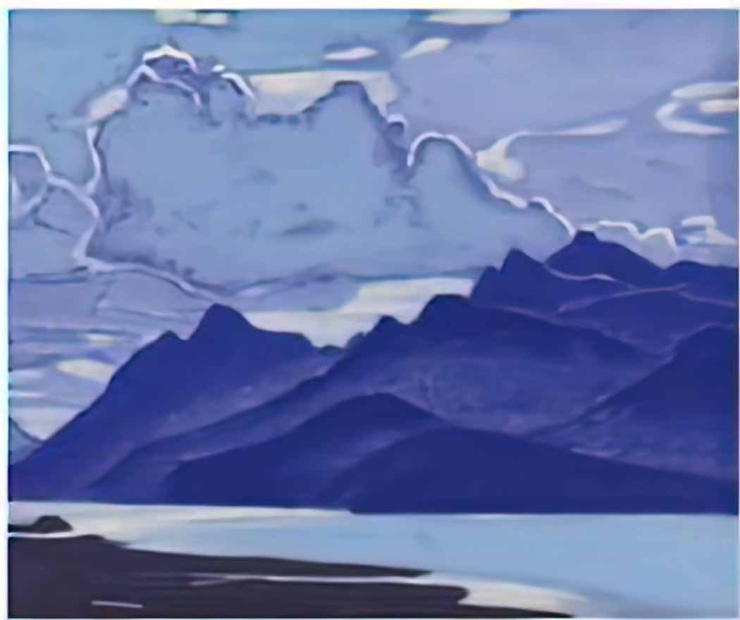 Nicholas Roerich mongolia 1927 Art A4 Photo Print